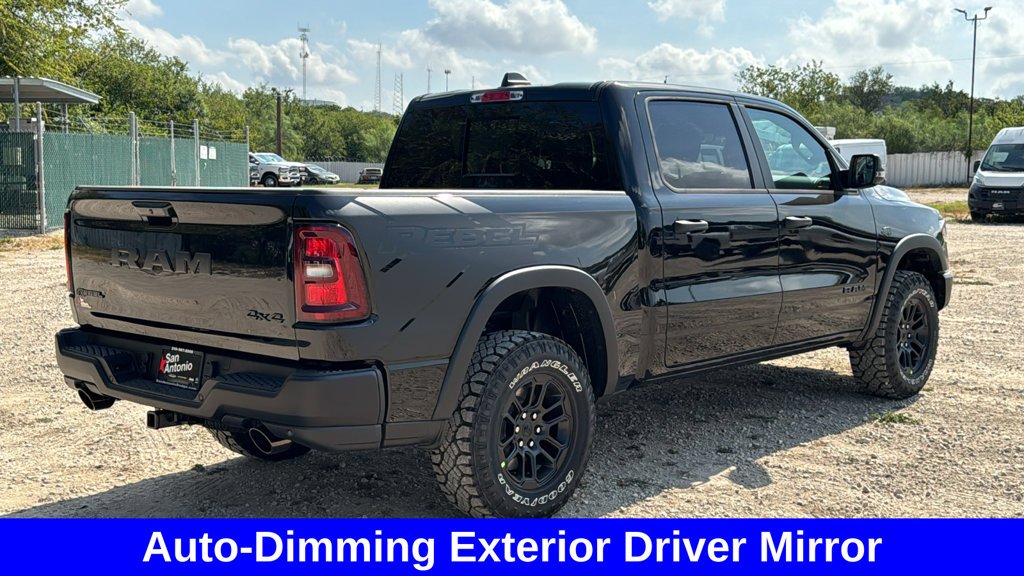 New 2027 Diamond Black Crystal Pearl-Coat Exterior Paint RAM Rebel image 7