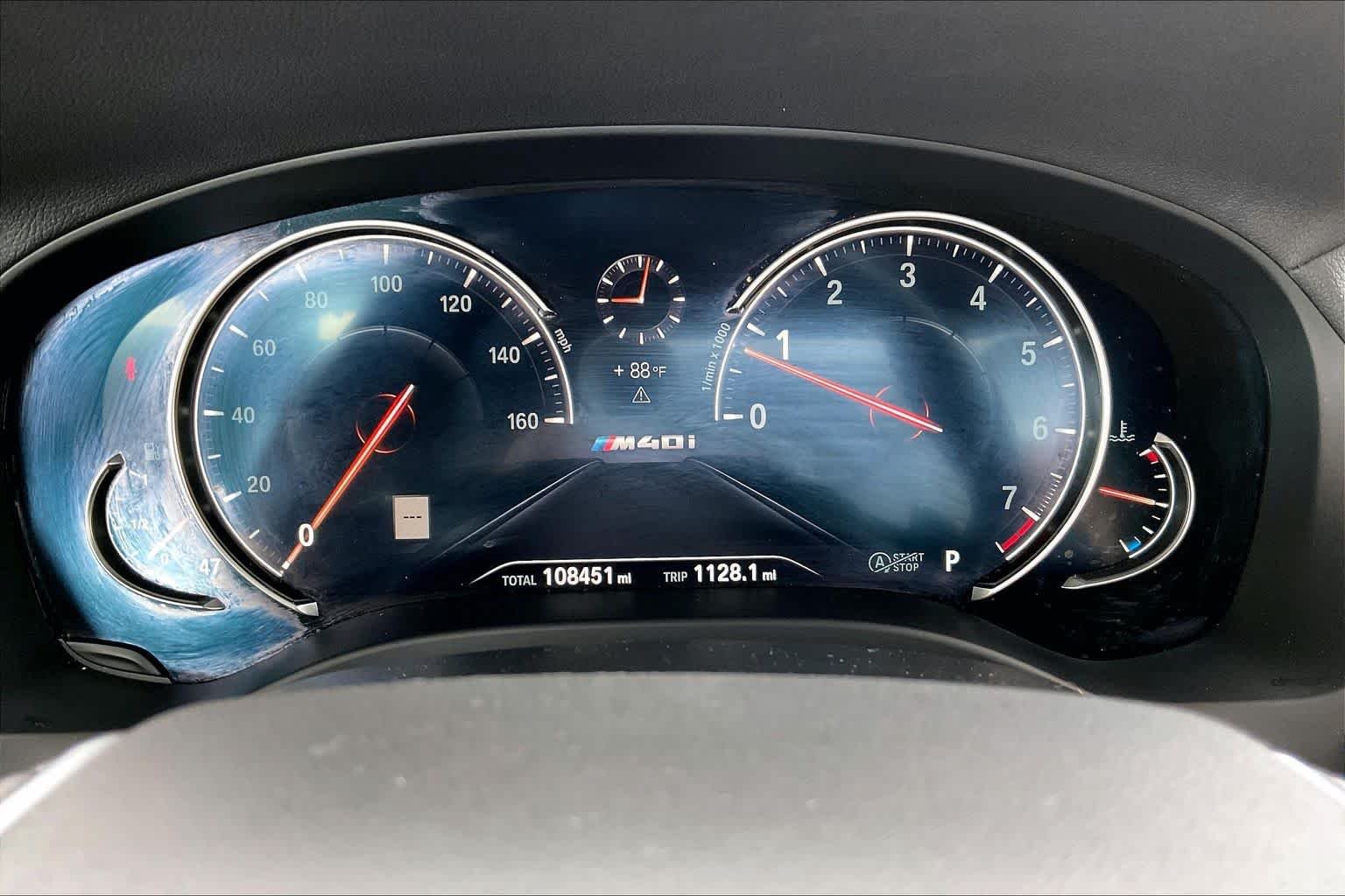 Used 2018 Black Sapphire Metallic BMW M40i image 26