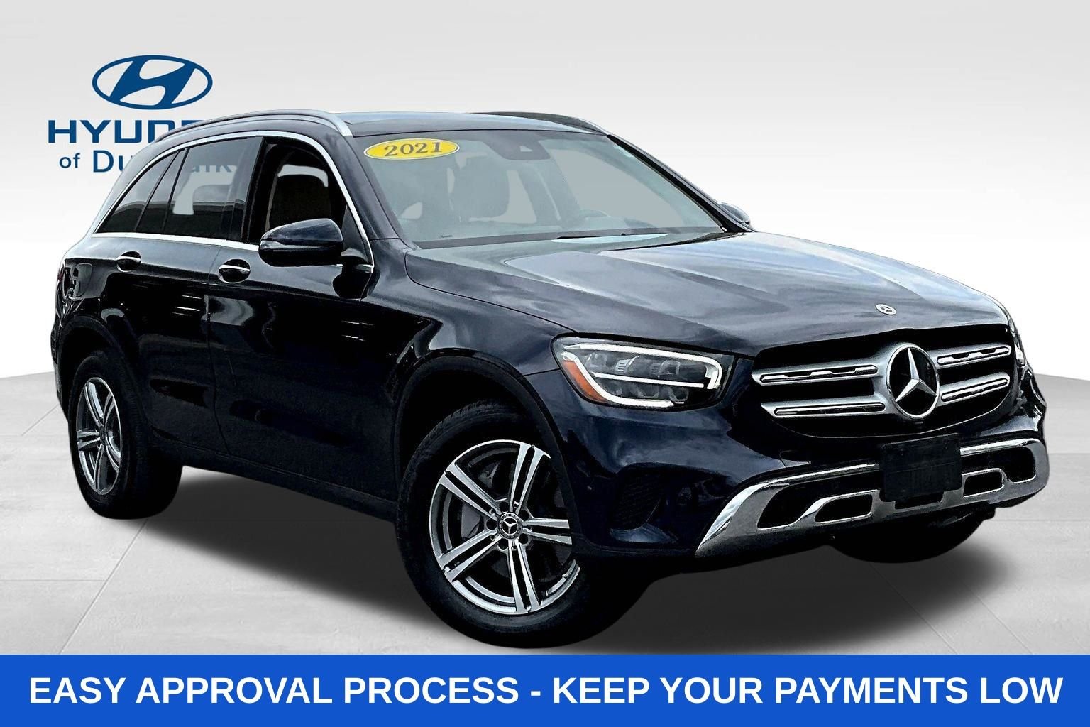 Used 2021 Blue Mercedes-Benz GLC 300 image 3