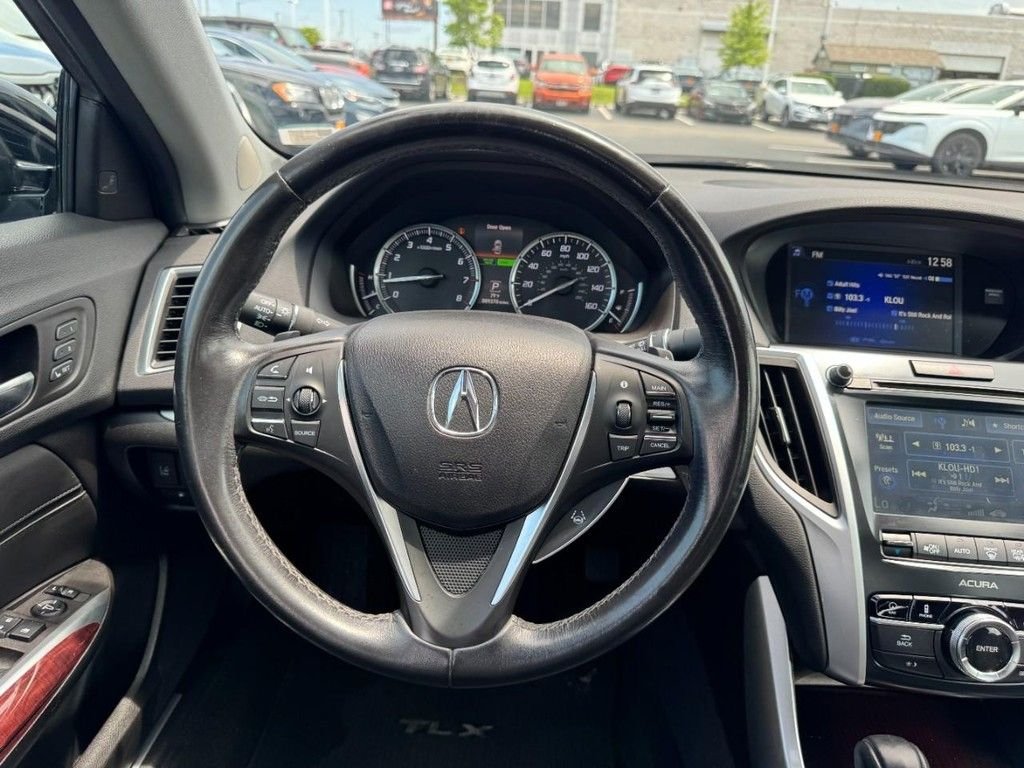 Used 2016 Graphite Luster Metallic Acura Tech image 13