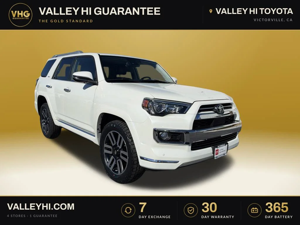 Used 2020 White Toyota Limited image 1