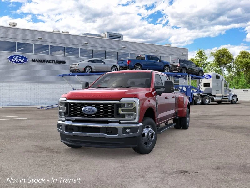New 2026 Ruby Red Metallic Tinted Clearcoat Ford Lariat image 2
