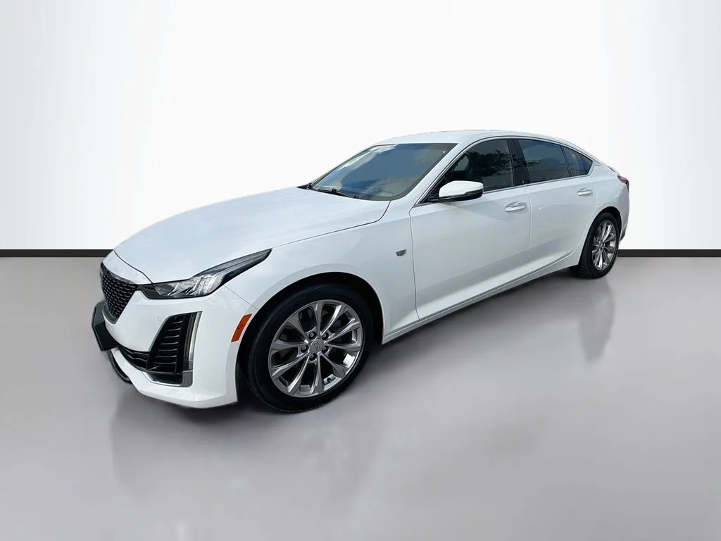 Certified Used 2023 Summit White Cadillac Premium Luxury image 1