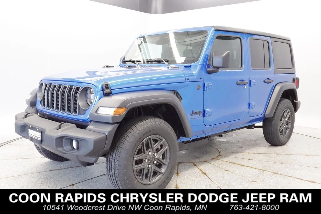 New 2026 Hydro Blue Pearl-Coat Exterior Paint Jeep Sport S image 1