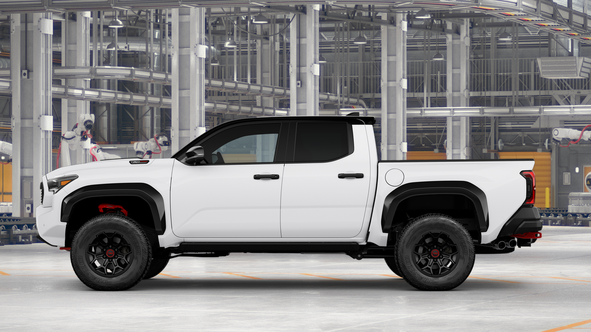 New 2026 Ice Cap with Black roof Toyota TRD Pro image 4