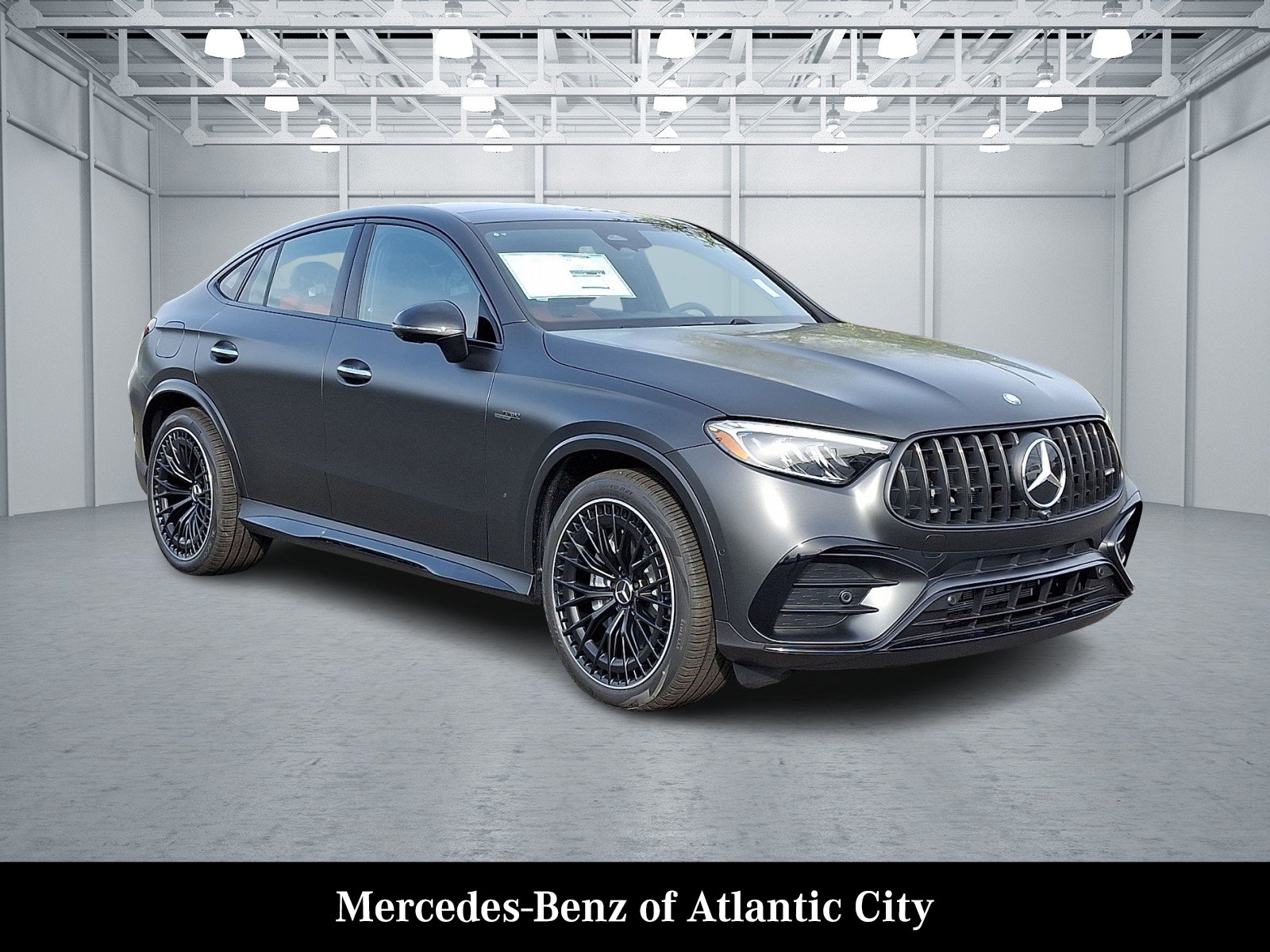New 2026 MANUFAKTUR exclusive graphite grey magno Mercedes-Benz AMG® GLC 43 4MATIC Coupe image 1