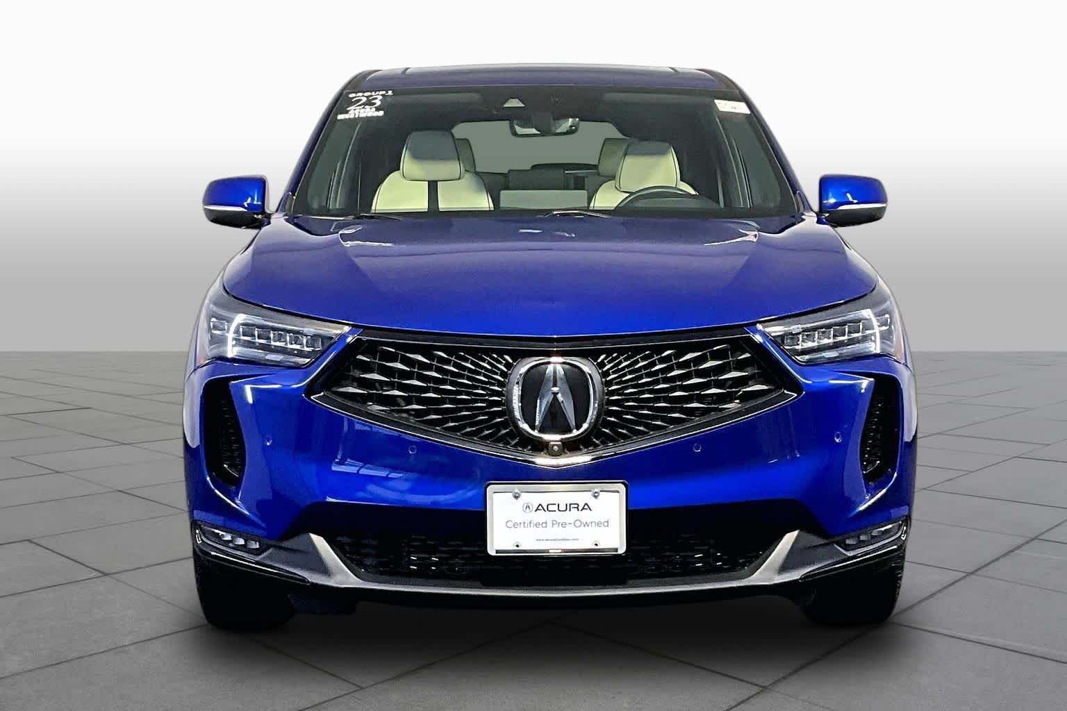 Certified Used 2023 Apex Blue Pearl Acura With A-Spec Advance Package image 4