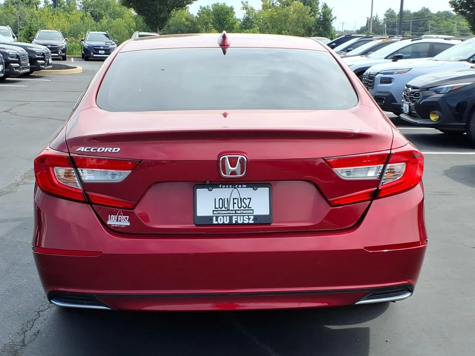 Used 2019 Radiant Red Metallic Honda EX-L image 30