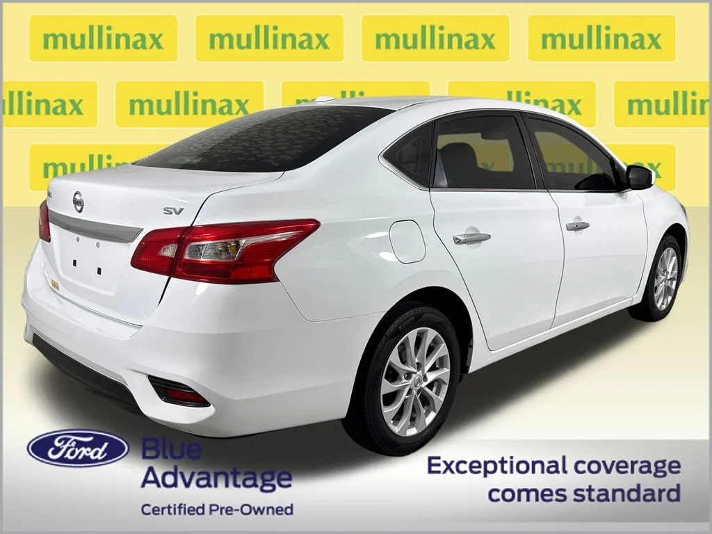 Certified Used 2019 White Nissan SV image 4