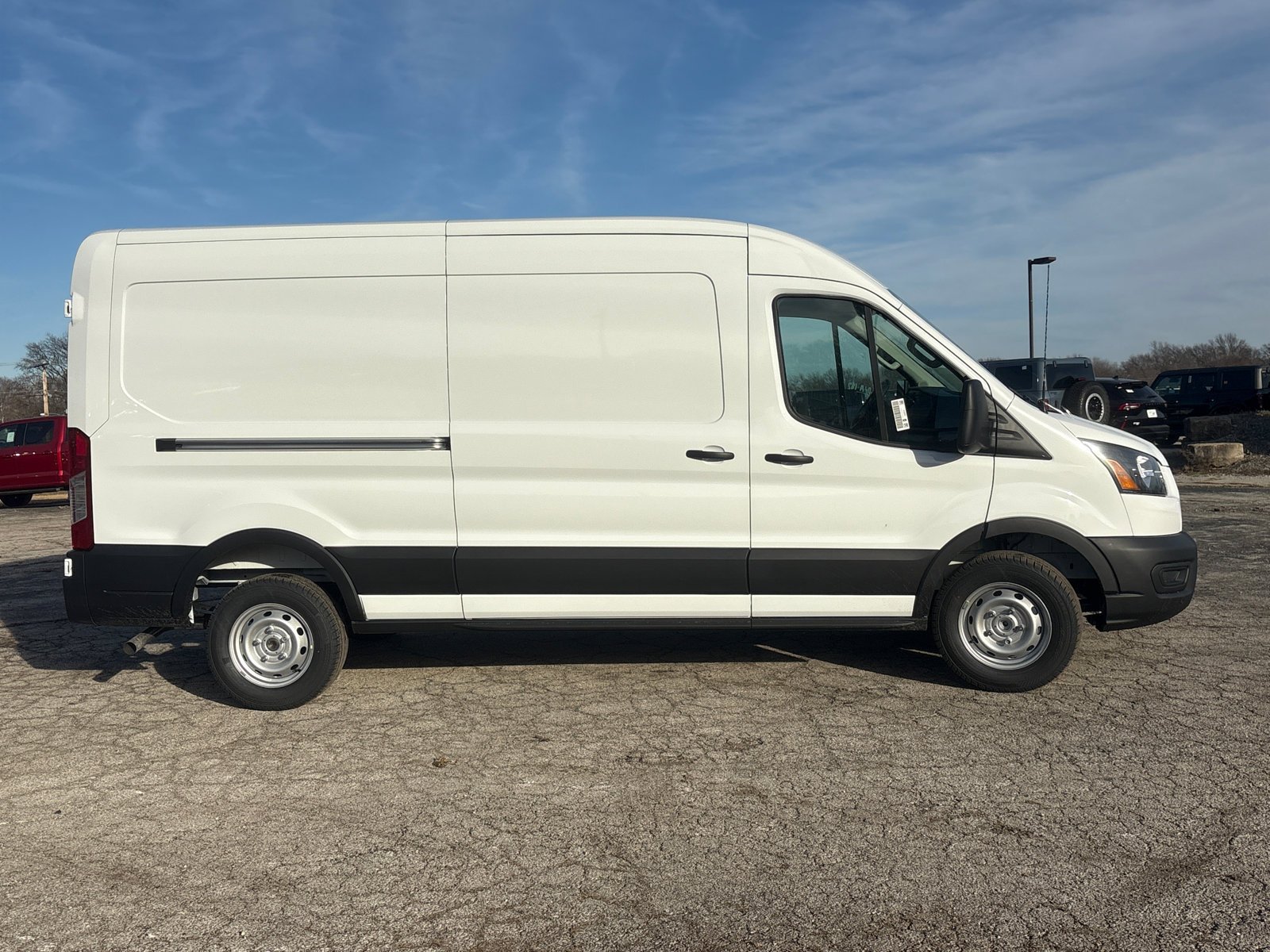 New 2026 Oxford White Ford Cargo Van image 7