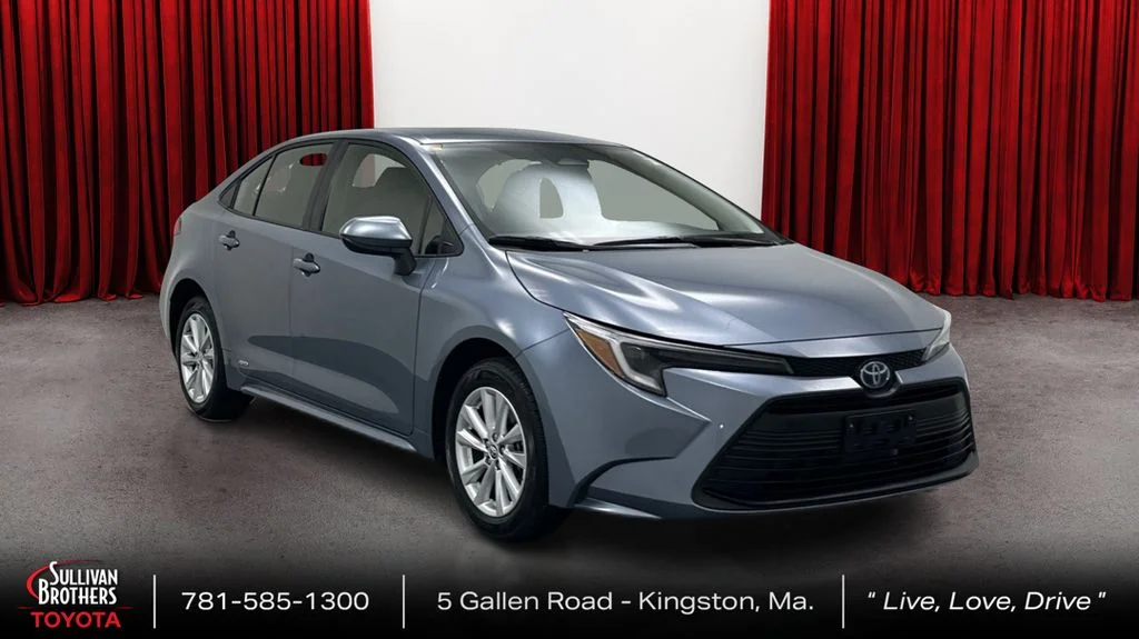Certified Used 2024 Blue Toyota LE image 3