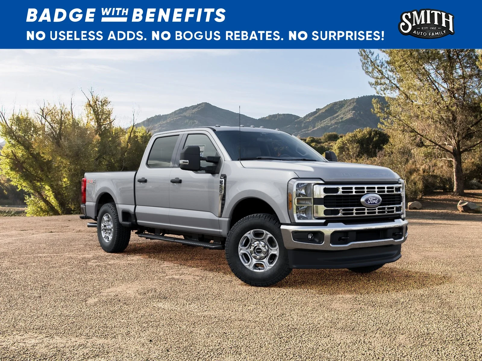 New 2027 Iconic Silver Metallic Ford F-250® XLT image 5