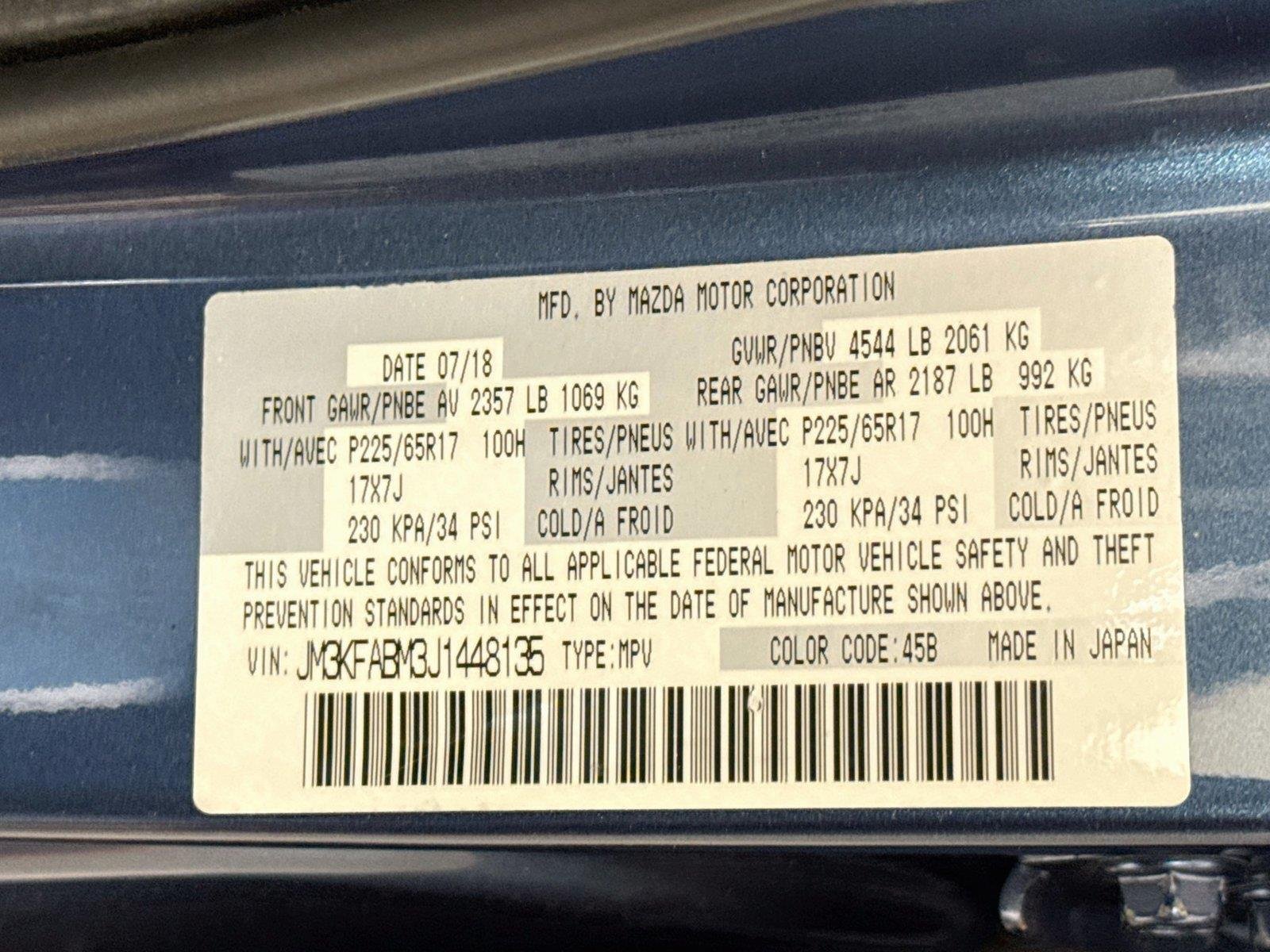 Used 2018 Eternal Blue Mica Mazda Sport image 42