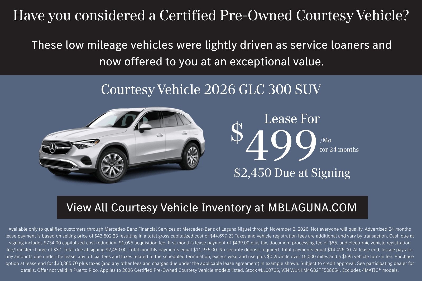 New 2027 Black Mercedes-Benz GLC 300 image 2