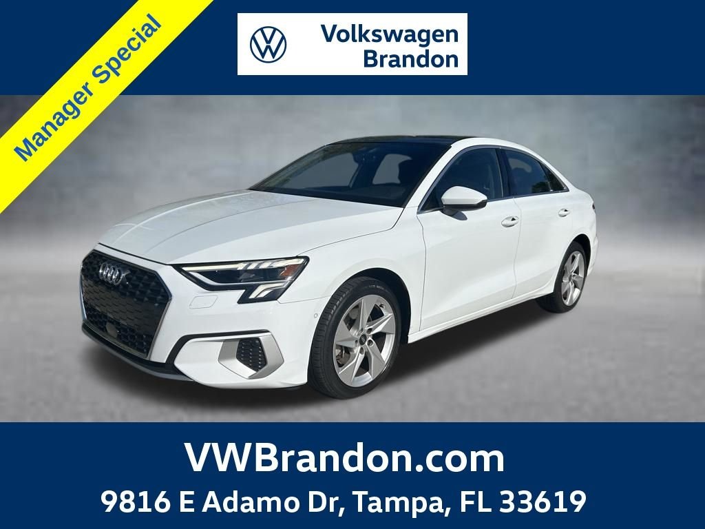Used 2023 White Audi 40 Premium image 1