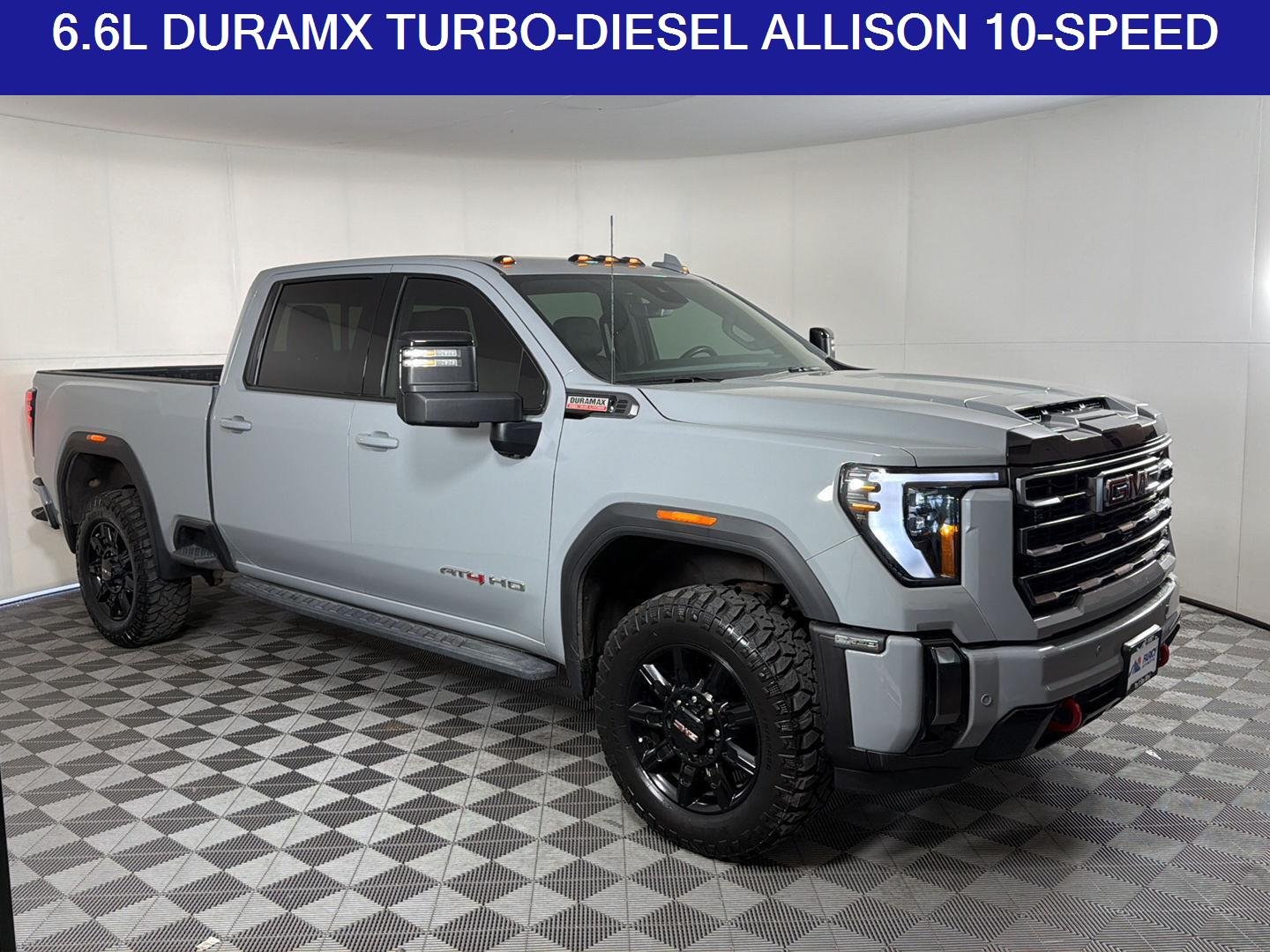 Used 2024 Thunderstorm Gray GMC AT4 image 2