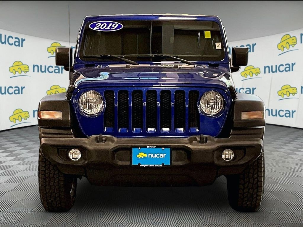 Used 2019 Blue Jeep Unlimited Sport S image 2