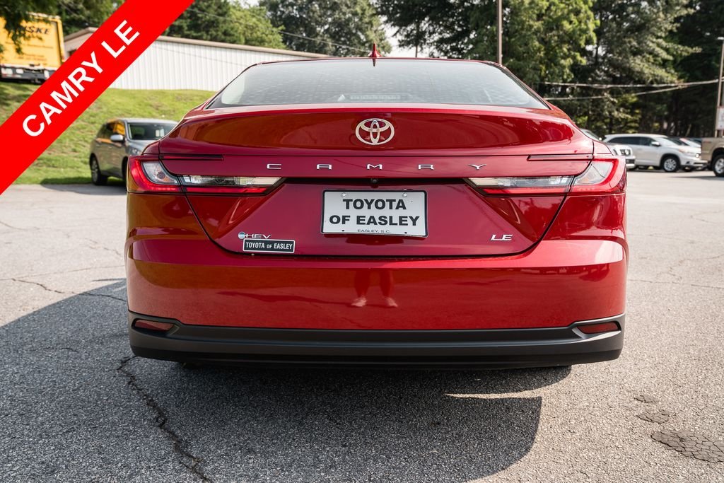 Certified Used 2025 Red Toyota LE image 6