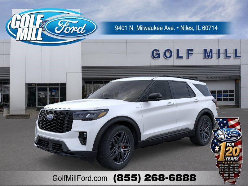 New 2026 Star White Metallic Tri-Coat Ford ST-Line image 1