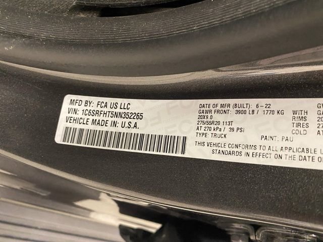 Used 2022 Gray Ram Limited image 40