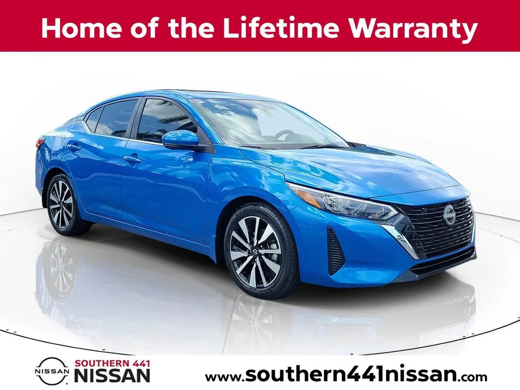 Certified Used 2024 Blue Nissan SV image 1