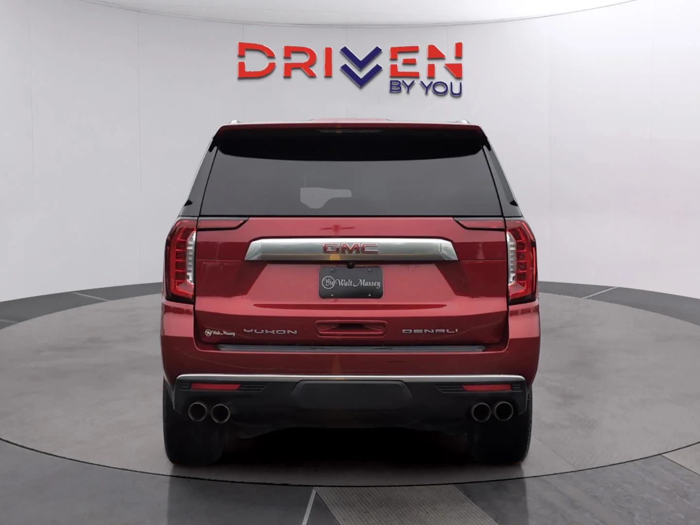 Used 2024 Volcanic Red Tintcoat GMC Denali image 4