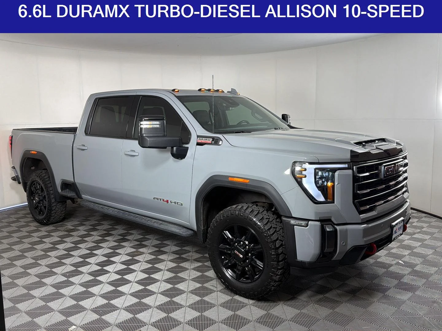 Used 2024 Thunderstorm Gray GMC AT4 image 2
