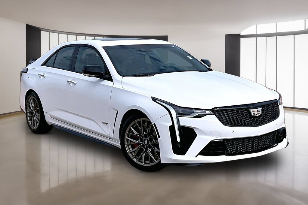 Certified Used 2023 Summit White Cadillac V-Series Blackwing image 11