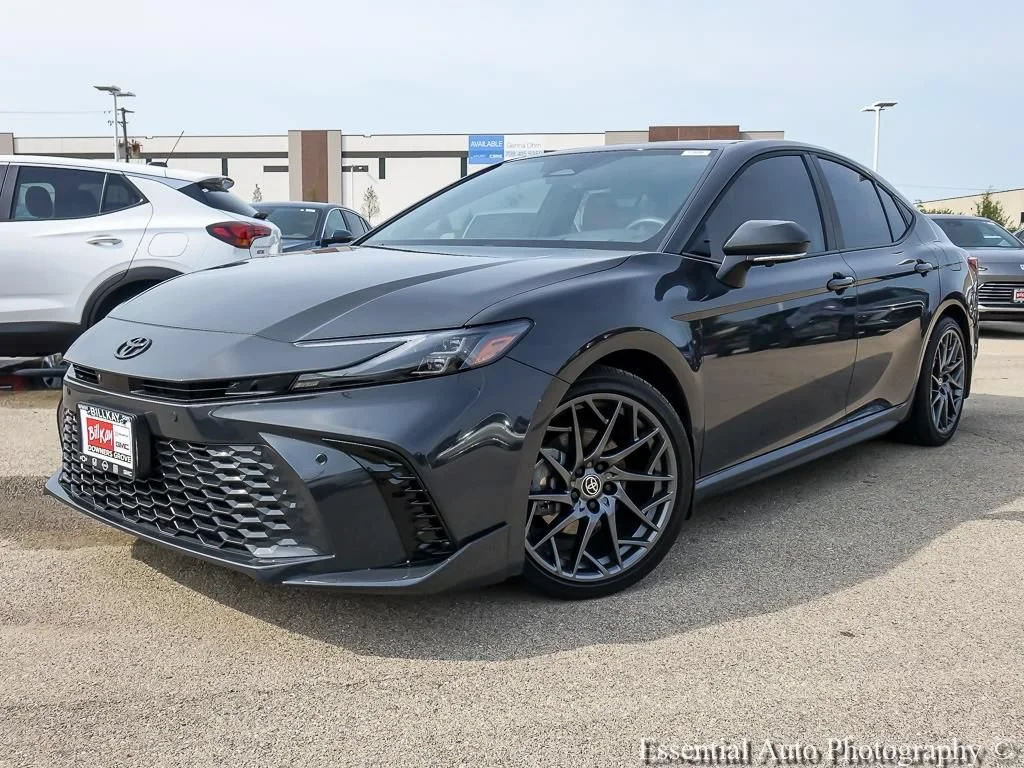 Used 2025 Black Toyota XSE image 2