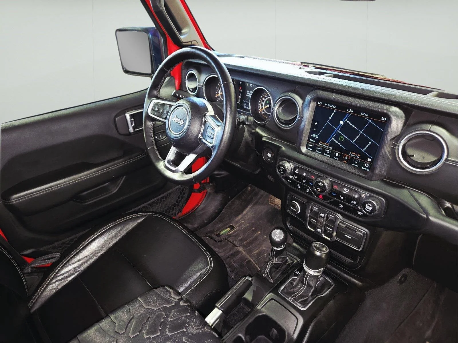 Used 2020 Firecracker Red Clearcoat Jeep Sahara image 48