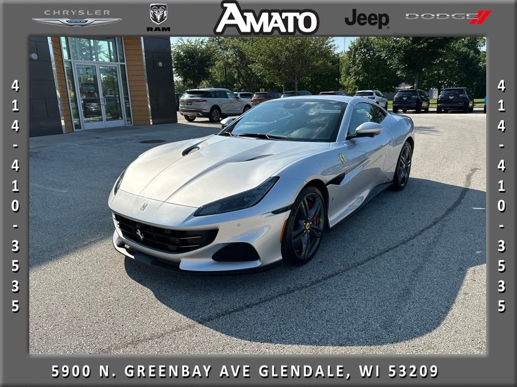 Used 2022 Silver Ferrari Base image 1