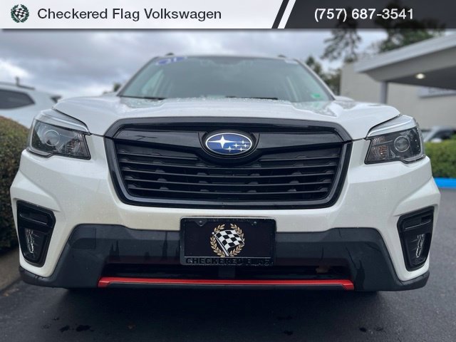 Used 2021 Crystal White Pearl Subaru Sport image 13
