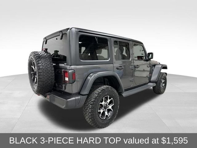 Used 2021 Gray Jeep Unlimited Rubicon image 7