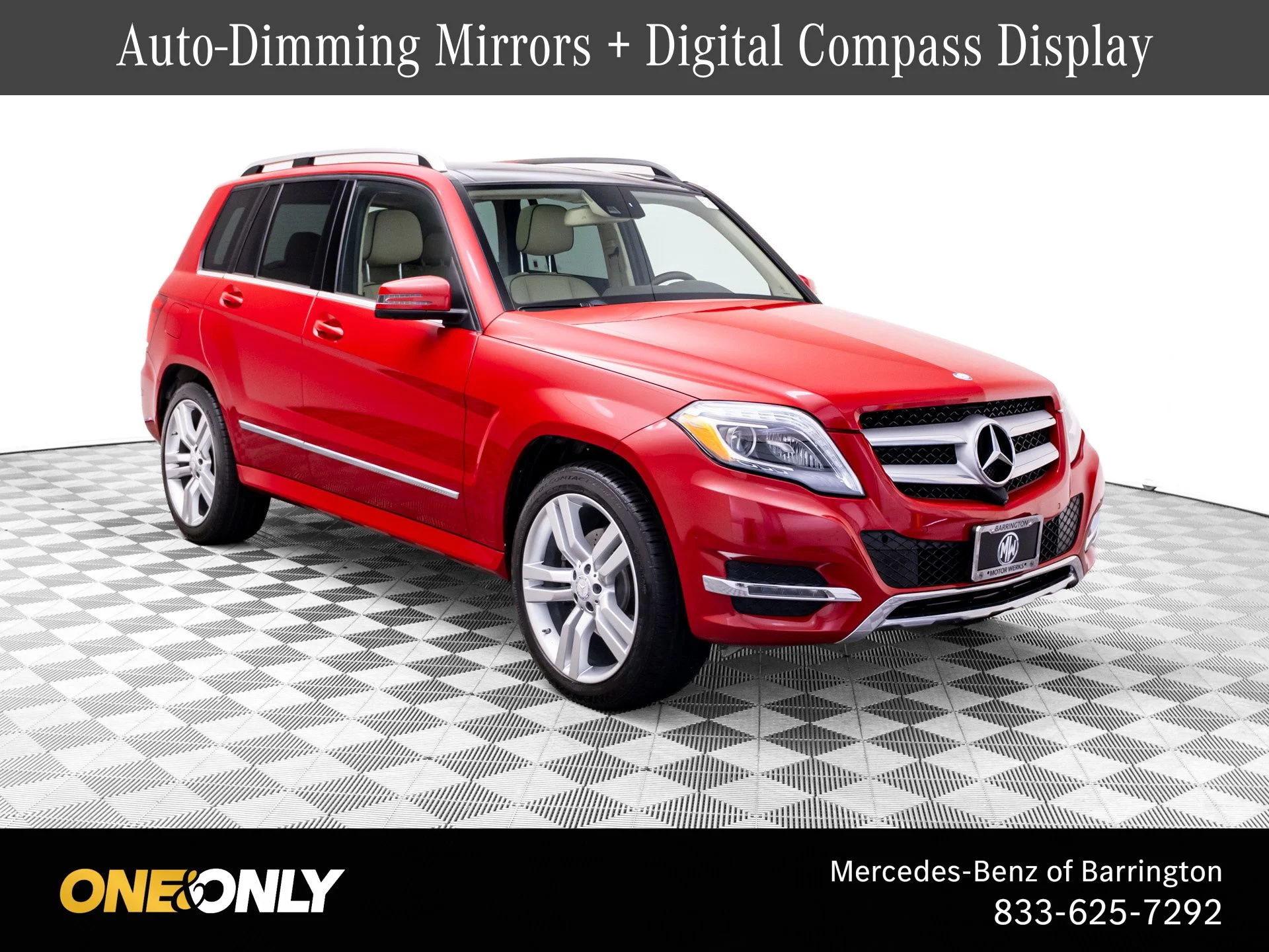 Used 2014 Red Mercedes-Benz GLK 350 image 7