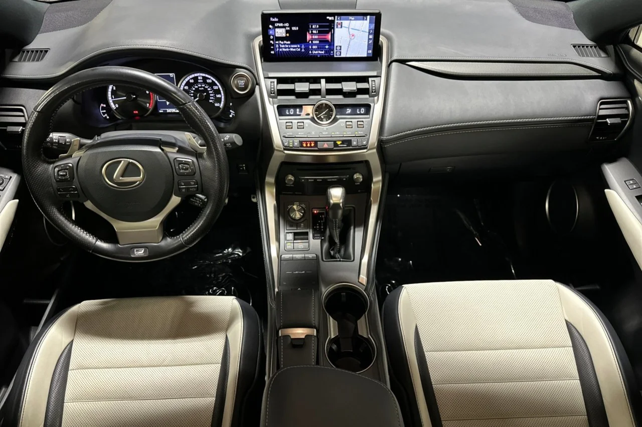Used 2020 BLACK Lexus NX 300 F SPORT image 12