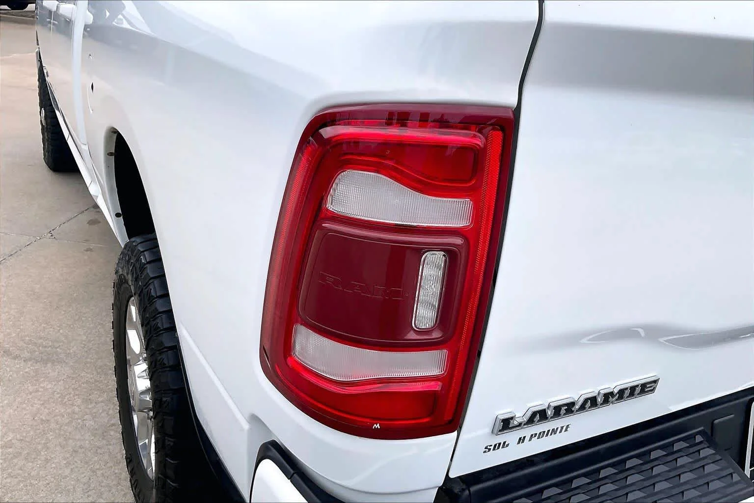 Used 2024 Bright White Clearcoat Ram Laramie image 28