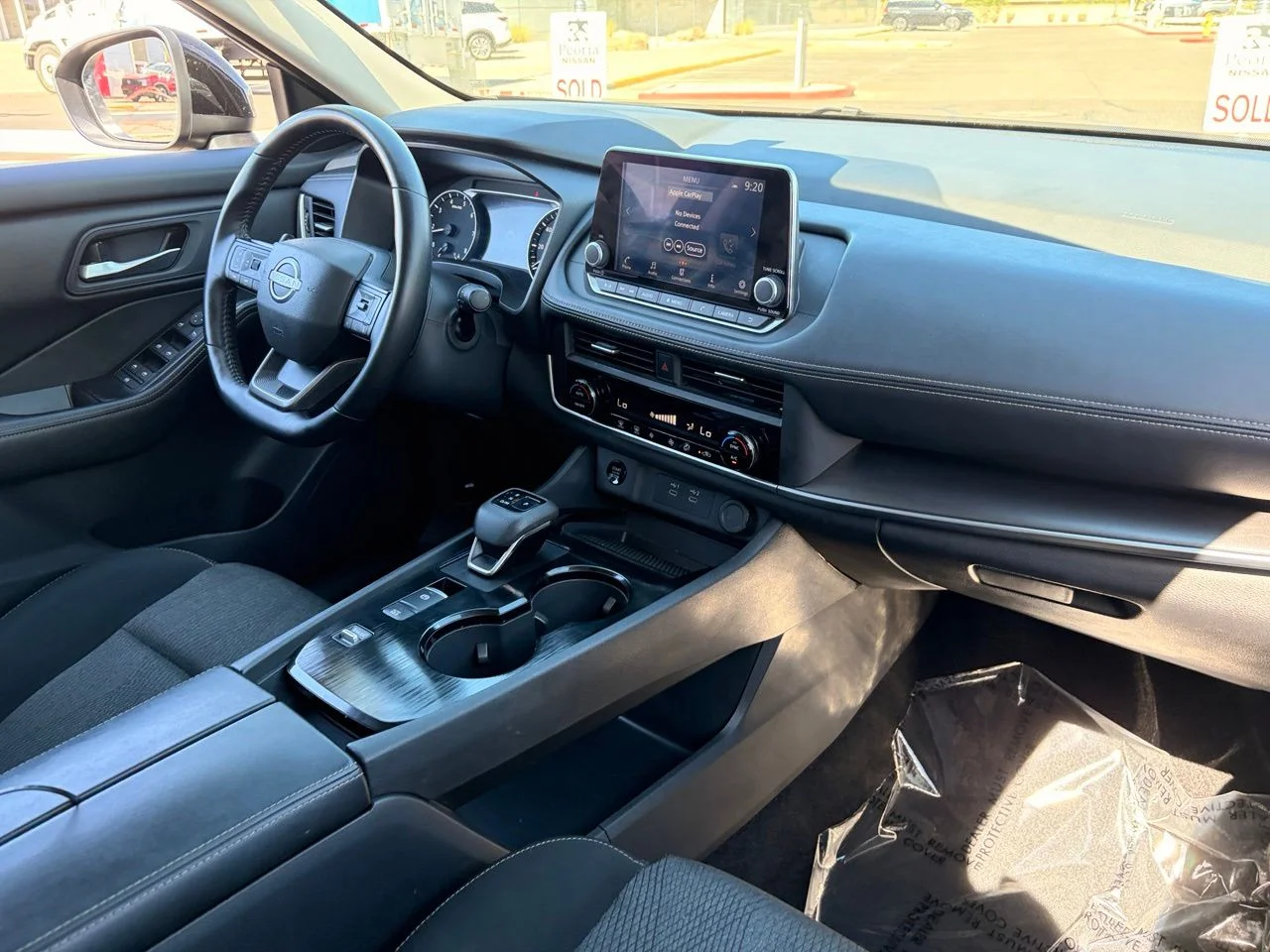 Used 2025 Super Black Nissan SV image 12