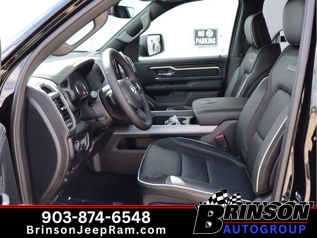 New 2026 Diamond Black Crystal Pearlcoat Ram Laramie image 11