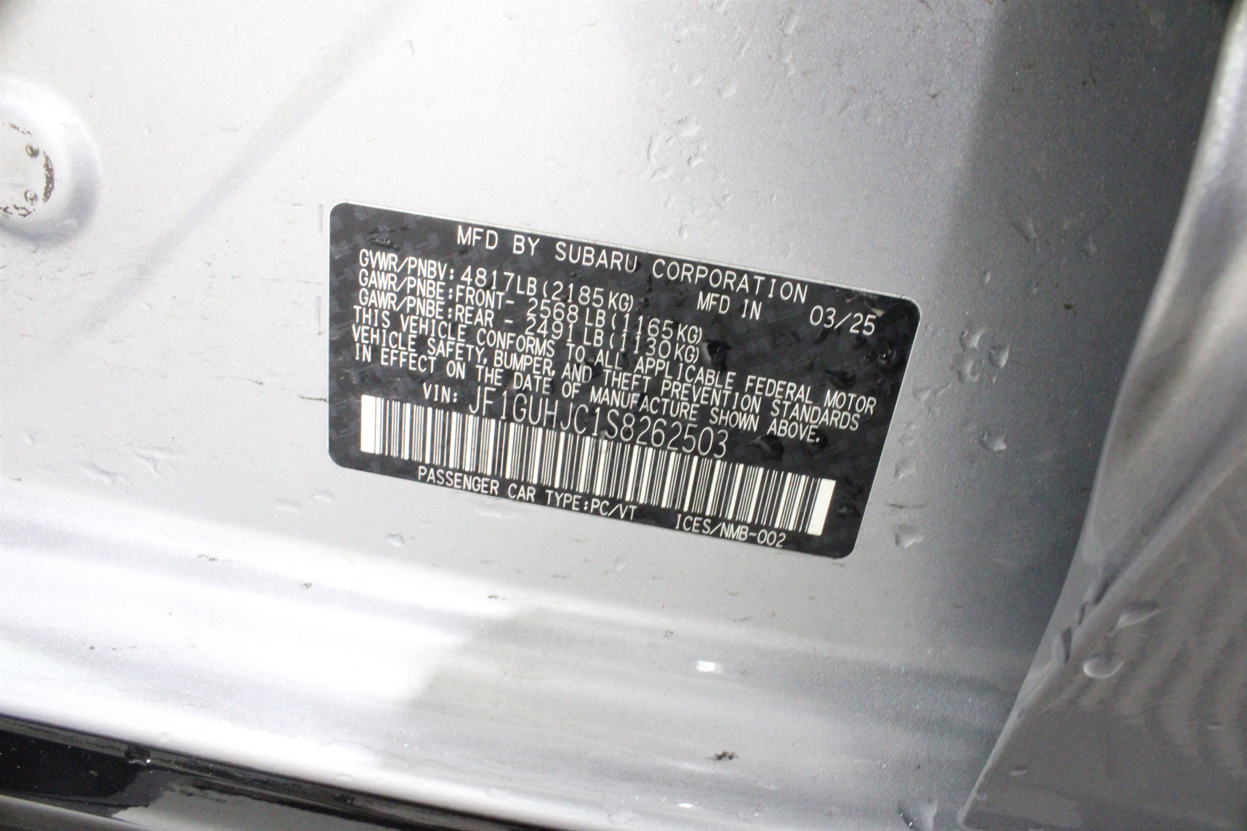 Used 2025 Ice Silver Metallic Subaru RS image 36