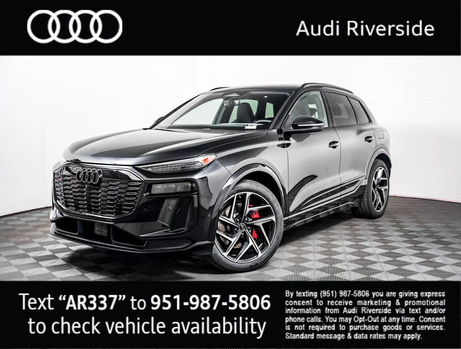 New 2027 Mythos Black Metallic Audi Premium Plus image 1