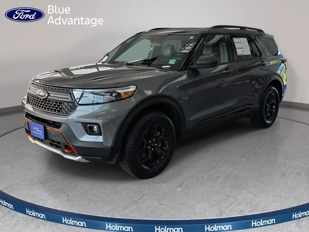 Certified Used 2022 Carbonized Gray Metallic Ford Timberline image 1