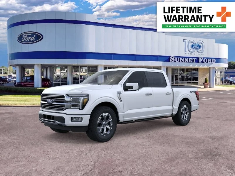 New 2026 Star White Metallic Tri-Coat Ford Platinum® image 1