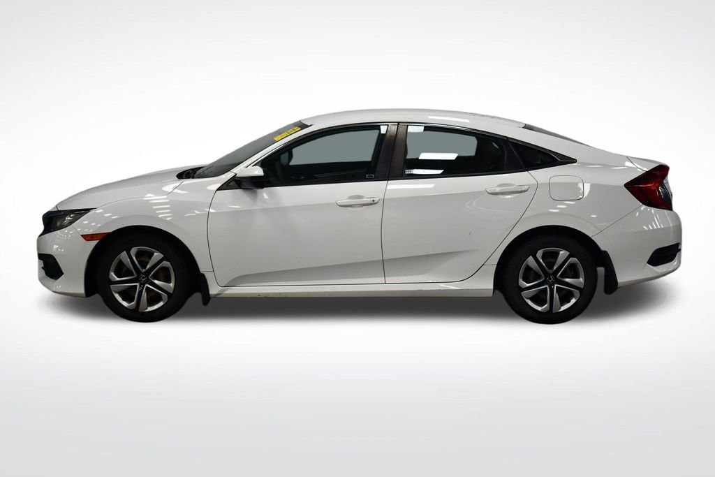 Certified Used 2017 Taffeta White Honda LX image 4