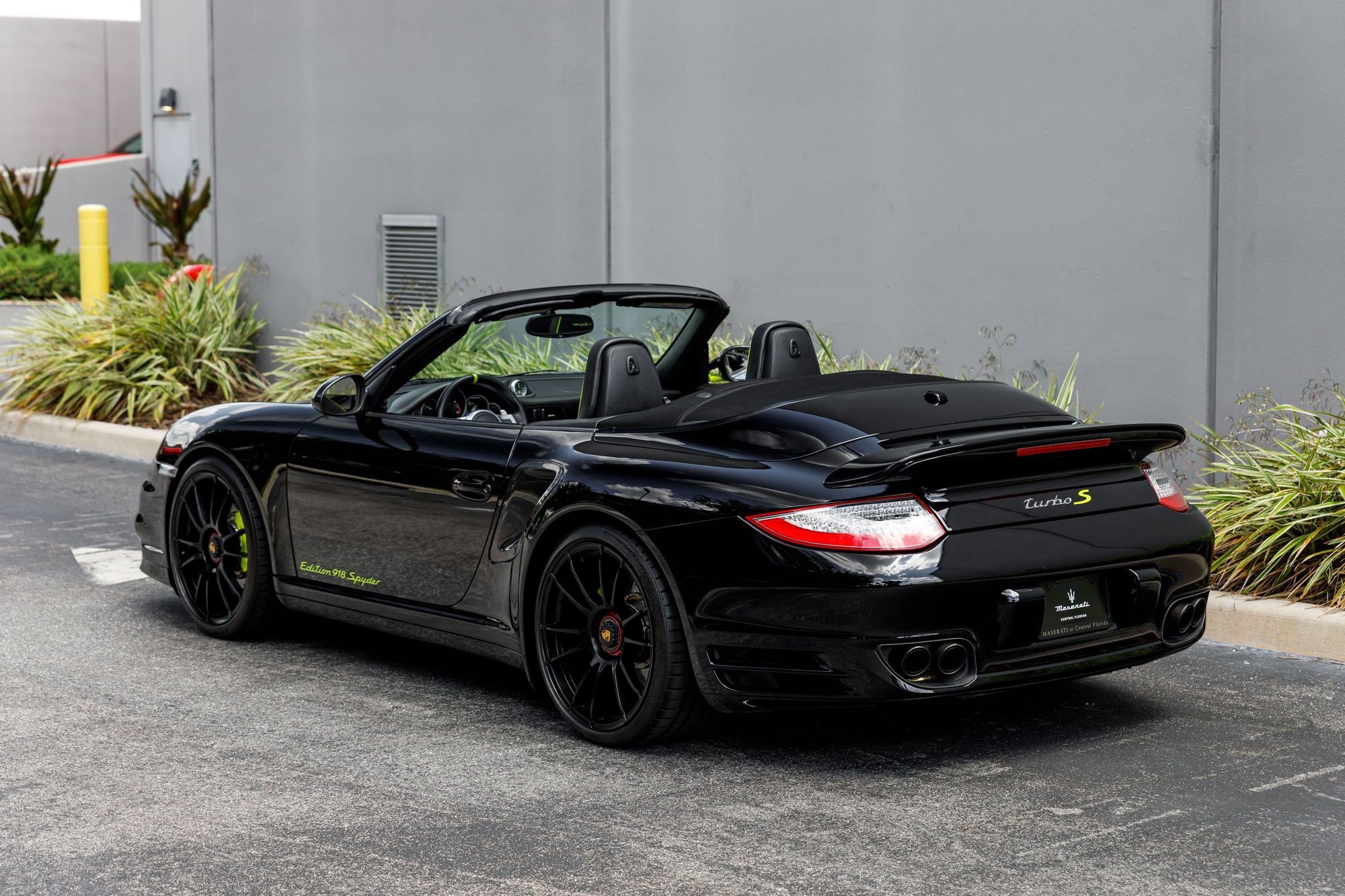 Used 2012 Black Porsche Turbo S image 3