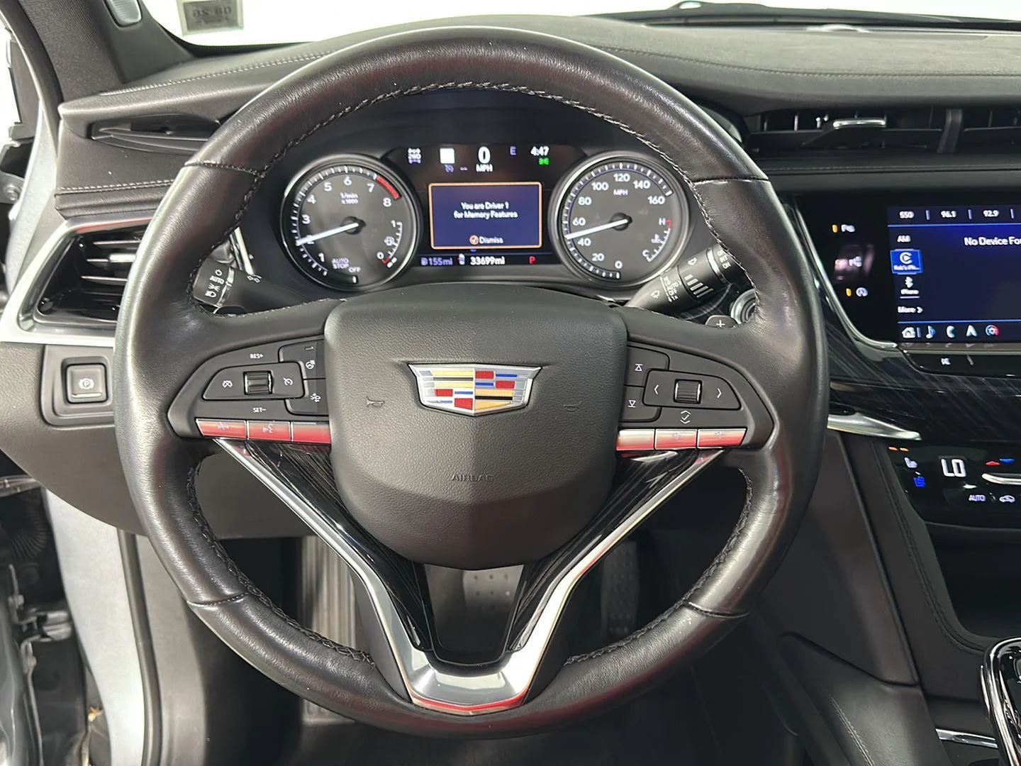 Used 2023 Argent Silver Metallic Cadillac AWD Premium Luxury image 24