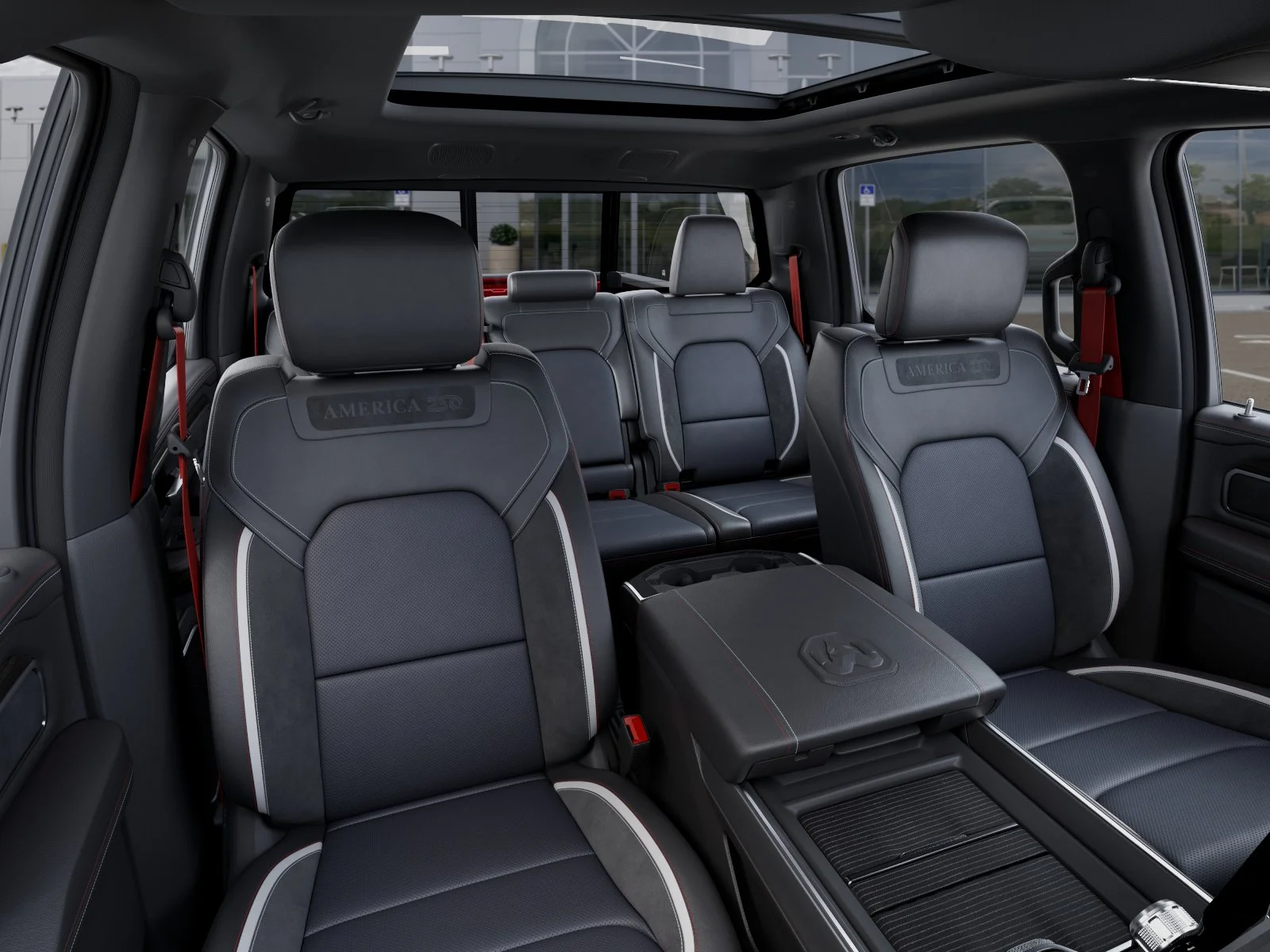 New 2026 Molten Red Pearl-Coat Exterior Paint RAM Laramie image 43