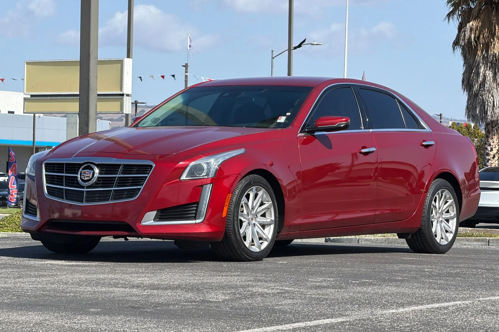 Used 2014 Red Cadillac 3.6L Luxury image 9