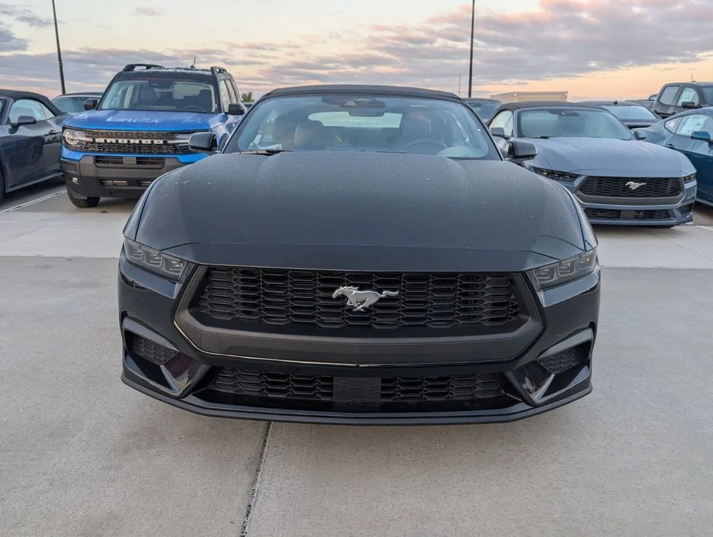 New 2026 Shadow Black Ford EcoBoost® Premium Convertible image 2