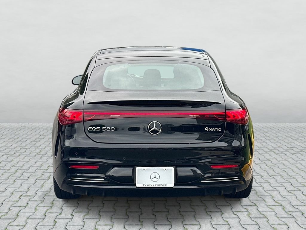 Certified Used 2023 Obsidian Black Metallic Mercedes-Benz 580 image 6