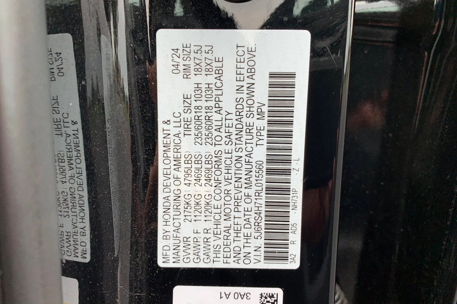 Certified Used 2024 Black Honda EX-L image 36